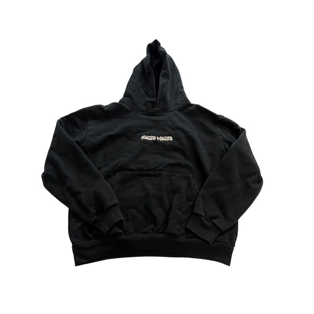 Places + Faces Buddha Hoodie in Black